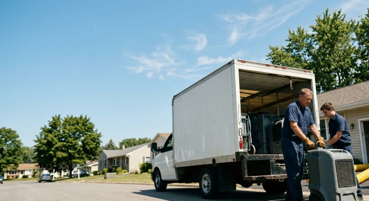 Water Damage Cleanup in Wheelersburg, OH near me
